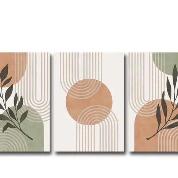 Modern Minimalist Wall Art Set Canvas Poster Wall Art Unframed 15. 7x19. 6in ✨✨💕 - Picture 4 of 5